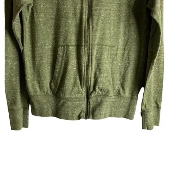 Nike Women's Green Marled Performance Wear Sweatshirt Hoodie - Picture 3 of 7